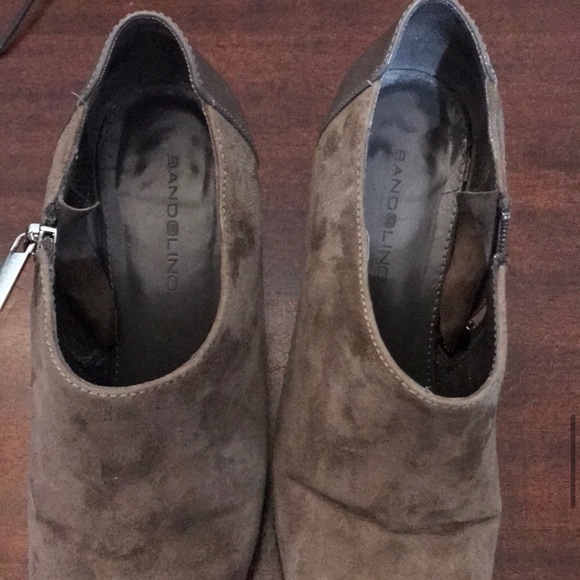 Bandolino Cardinal Ankle Boot Heel Grey Size 6.5 - Picture 7 of 10
